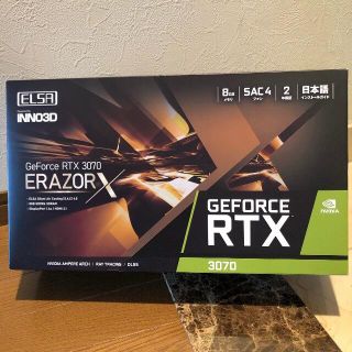 ELSA GeForce RTX 3070 ERAZOR X(PCパーツ)
