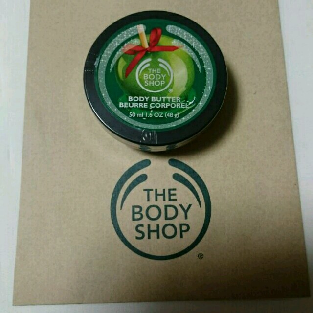 THE BODY SHOP(ザボディショップ)のグレイズドアップル ボディバター50ml コスメ/美容のボディケア(ボディクリーム)の商品写真