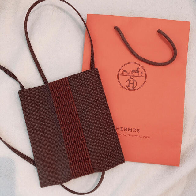 Hermes(エルメス)のHERMES エルメス エールライン ポーチ ミニバッグ レディースのバッグ(ショルダーバッグ)の商品写真