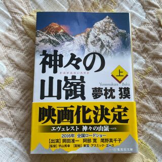 神々の山嶺（いただき） 上(文学/小説)