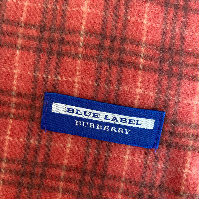 BURBERRY BLUE LABEL(バーバリーブルーレーベル)のバーバリーブルーレーベル　マフラー レディースのファッション小物(マフラー/ショール)の商品写真