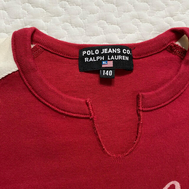 POLO RALPH LAUREN(ポロラルフローレン)の140cm★Ralph LaurenロンT キッズ/ベビー/マタニティのキッズ服女の子用(90cm~)(Tシャツ/カットソー)の商品写真