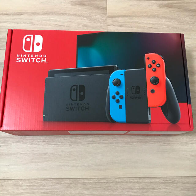 ニンテンドースイッチ　ネオン　本体通常版色