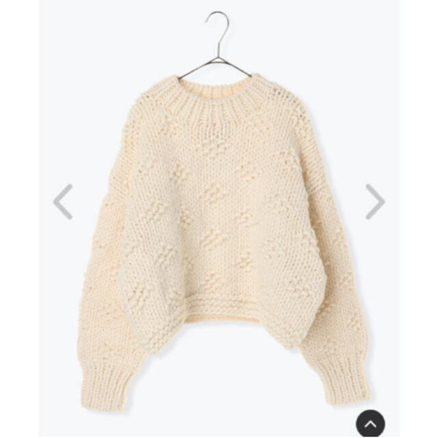 本日限定価格*新品*TSUHARU *ペルーニット手編みプルオーバー