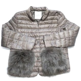 モンクレール(MONCLER)の[MONCLER] ダウンジャケット カーキ レディースМサイズ(ダウンジャケット)