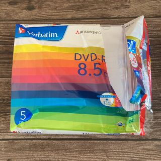 ミツビシケミカル(三菱ケミカル)のVerbatim DVD-R DL データ用　8.5GB 2-8倍速対応　3枚(PC周辺機器)