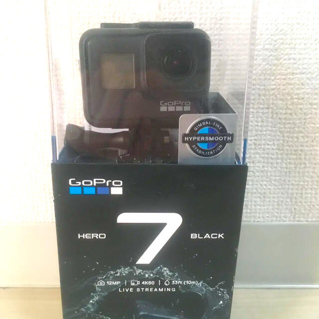 GoPro(ゴープロ)のGo Pro Hero7 black  スマホ/家電/カメラのカメラ(ビデオカメラ)の商品写真