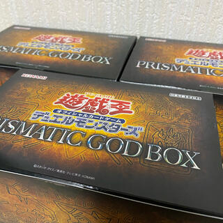コナミ(KONAMI)の遊戯王　プリズマティックゴッドボックス　3ボックス(カードサプライ/アクセサリ)
