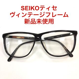 セイコー(SEIKO)のセイコー　ティセ　ヴィンテージフレーム　新品(サングラス/メガネ)