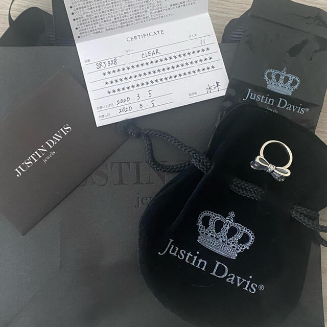 Justin Davis(ジャスティンデイビス)のJUSTIN DAVIS PROMISE リング レディースのアクセサリー(リング(指輪))の商品写真