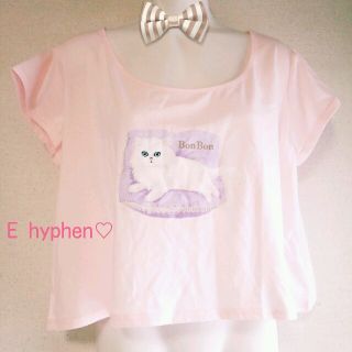 イーハイフンワールドギャラリー(E hyphen world gallery)の新品★AMOコラボねこTシャツ★イーハイ(Tシャツ(半袖/袖なし))