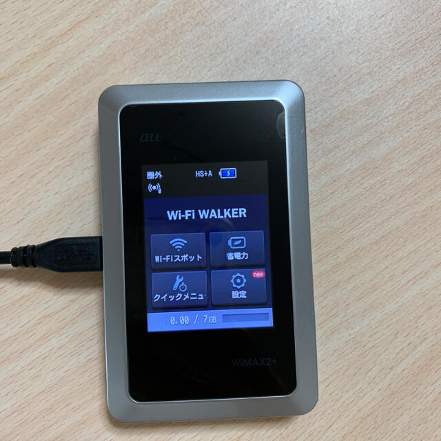 au(エーユー)のau Wi-Fi WALKER WiMAX2＋ スマホ/家電/カメラのスマートフォン/携帯電話(その他)の商品写真