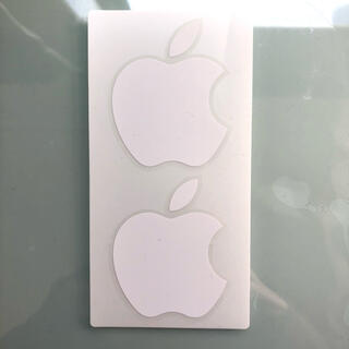 アップル(Apple)の純正品 アップル ロゴステッカー 2枚(ノベルティグッズ)