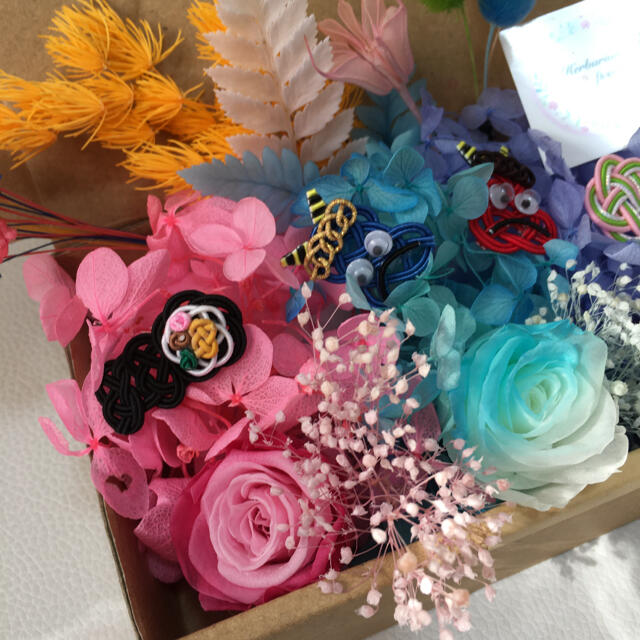 プリザーブドフラワー花材 節分 1