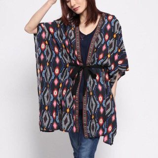 デシグアル(DESIGUAL)の新品　タグ付き　ガウン　ポンチョ　　カーデイガン　デシグアル(カーディガン)