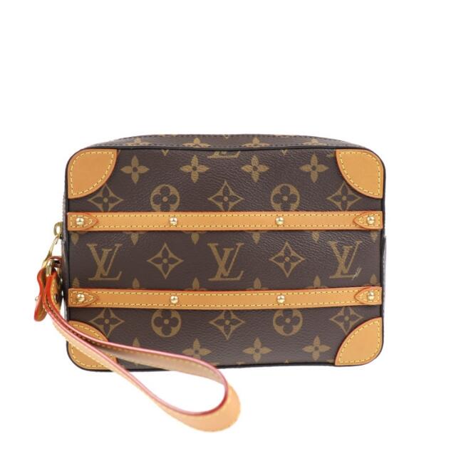 中古内側LOUIS VUITTON ルイ ヴィトン クラッチバ【本物保証】