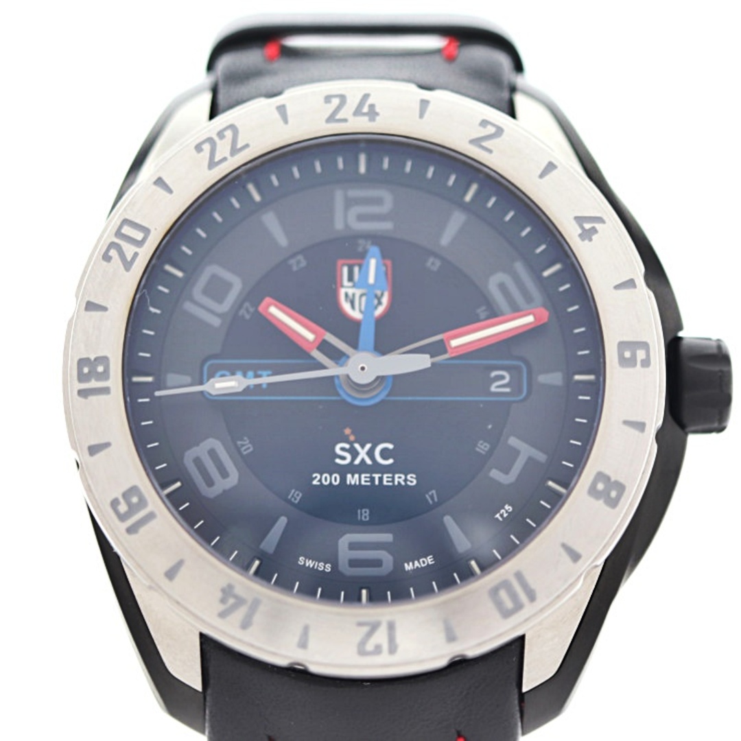 LUMINOX ルミノックス SXC スチール GMT  腕時計 5127 ステンレススチール   ブラック   クォーツ 【本物保証】状態コンディション総合