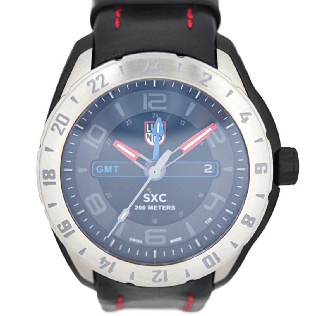 Luminox(ルミノックス)のLUMINOX ルミノックス SXC スチール GMT  腕時計 5127 ステンレススチール   ブラック   クォーツ 【本物保証】 メンズの時計(腕時計(アナログ))の商品写真