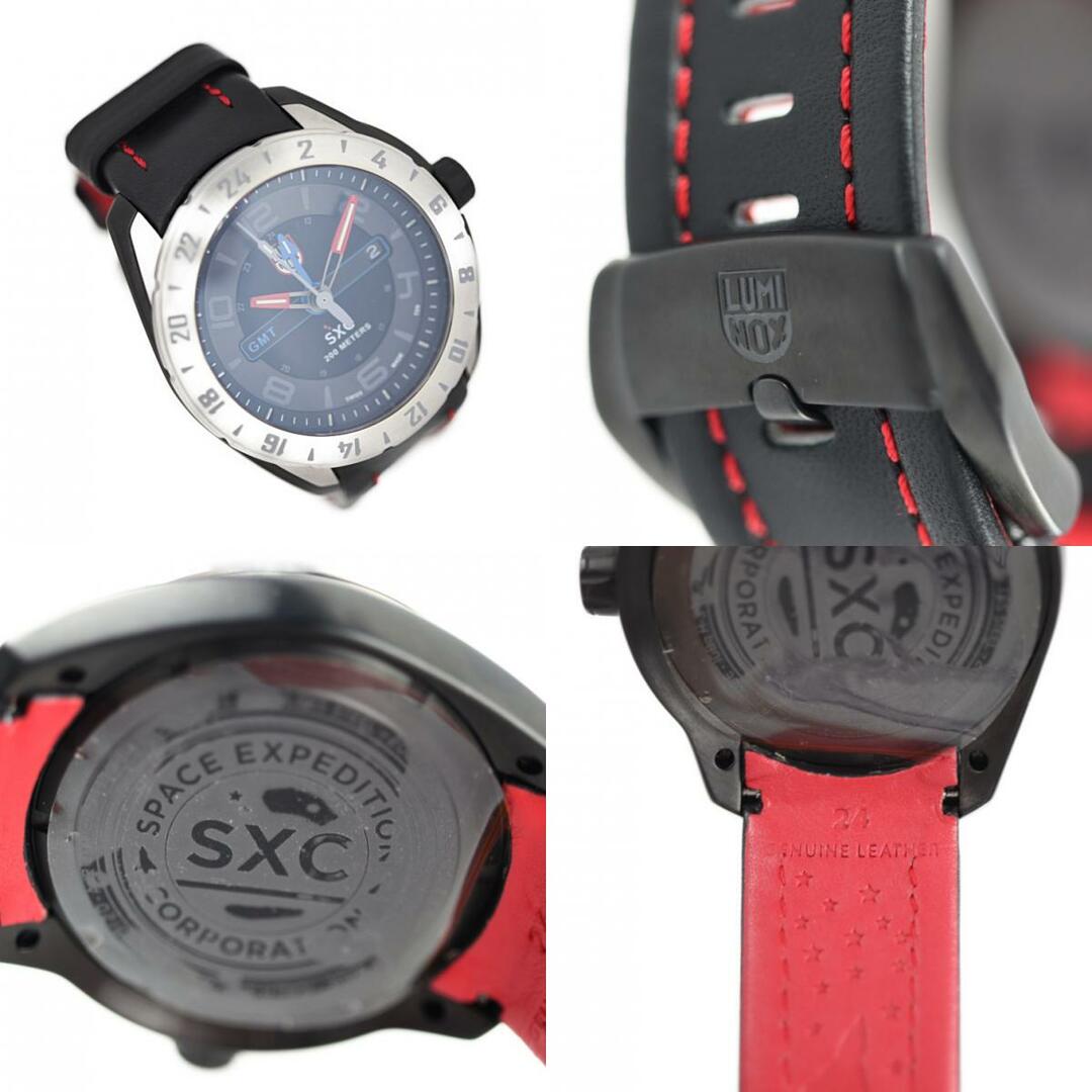 LUMINOX ルミノックス SXC スチール GMT  腕時計 5127 ステンレススチール   ブラック   クォーツ 【本物保証】