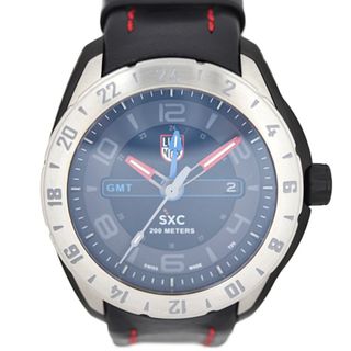 ルミノックス(Luminox)のLUMINOX ルミノックス SXC スチール GMT  腕時計 5127 ステンレススチール   ブラック   クォーツ 【本物保証】(腕時計(アナログ))