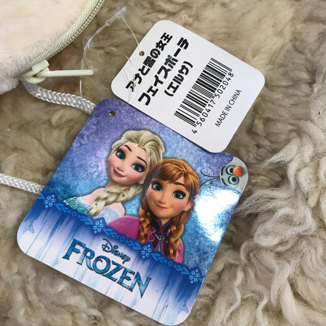 Disney(ディズニー)の☆新品☆アナと雪の女王 エルサ ポシェット フェイスポーチ キッズ/ベビー/マタニティのこども用バッグ(ポシェット)の商品写真