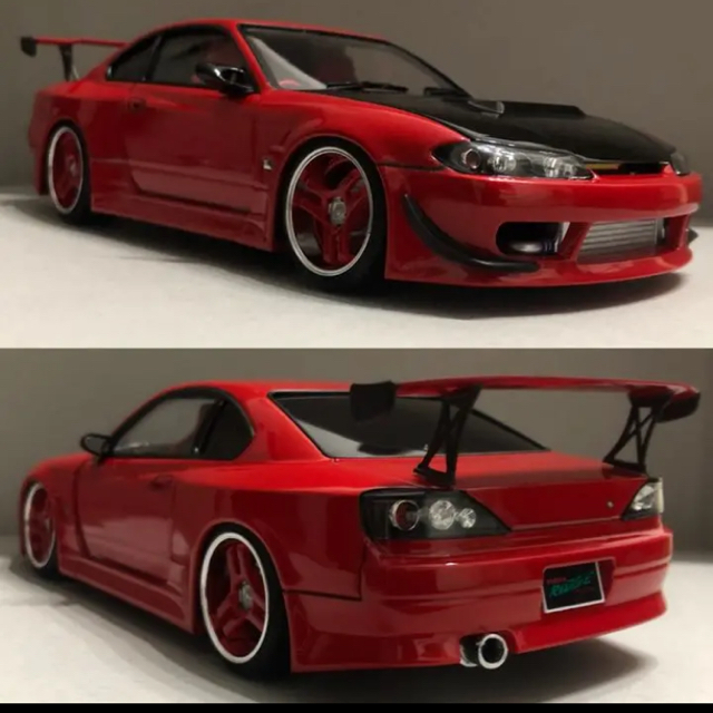 AOSHIMA(アオシマ)のNO.105  1/24 VERTEX S15 シルビア エンタメ/ホビーのおもちゃ/ぬいぐるみ(模型/プラモデル)の商品写真