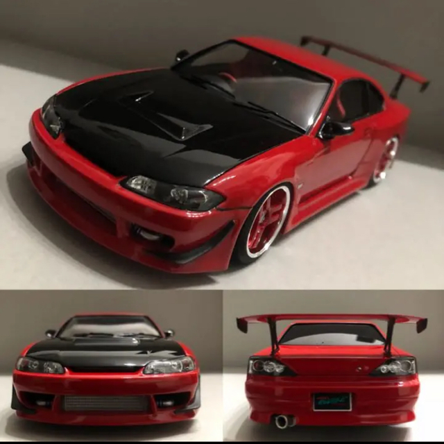 AOSHIMA(アオシマ)のNO.105  1/24 VERTEX S15 シルビア エンタメ/ホビーのおもちゃ/ぬいぐるみ(模型/プラモデル)の商品写真