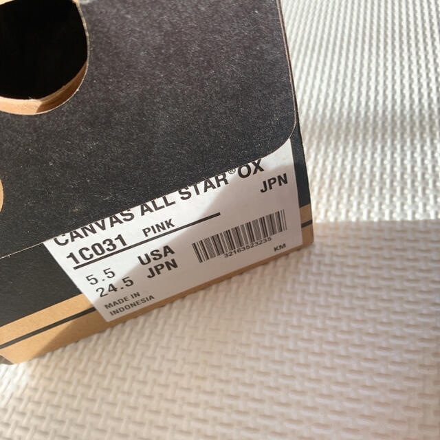 CONVERSE(コンバース)のコンバース　ピンク　24.5cm レディースの靴/シューズ(スニーカー)の商品写真