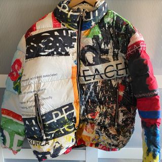 ピースマイナスワン(PEACEMINUSONE)のpeaceminusone PMO PUFFER JACKET MULTI(ダウンジャケット)