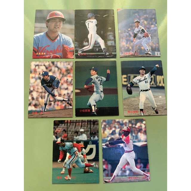 カルビー プロ野球チップスカード 1987年 8枚セットの通販 by kei2019's shop｜ラクマ