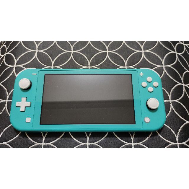 人気メーカー・ブランド 美品 スイッチライト Switch Lite ターコイズ