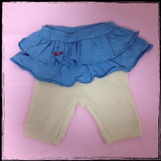 未使用♡パンツ付スカート♡送料込♡70(その他)