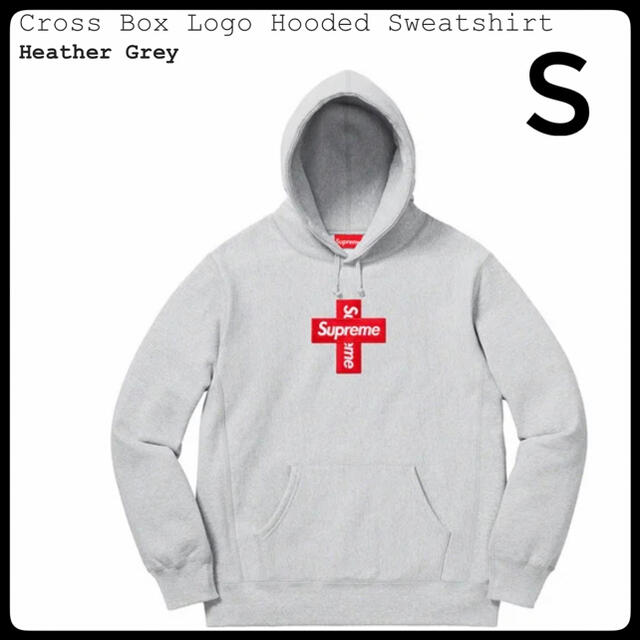 新着商品 Supreme - Sサイズ supreme cross box logo hooded パーカー