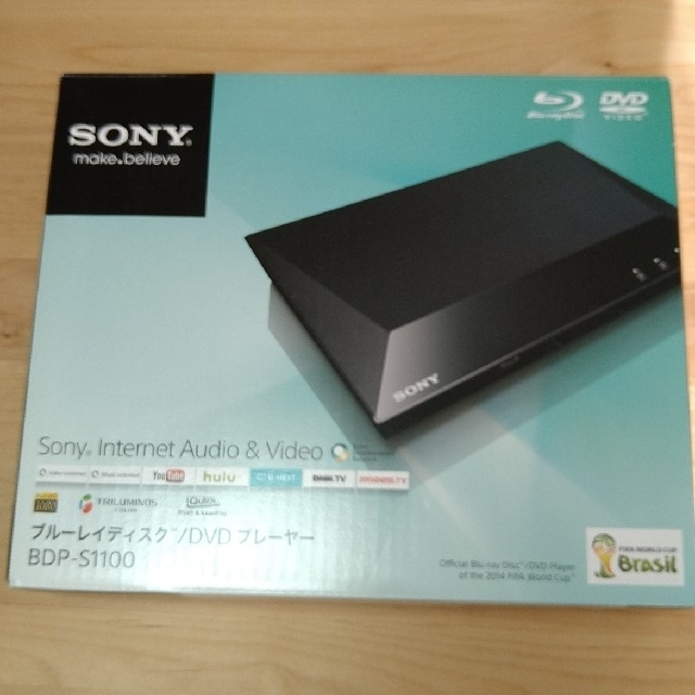 SONY(ソニー)のBDP-S1100 ブルーレイディスク/DVDプレーヤー ソニー スマホ/家電/カメラのテレビ/映像機器(ブルーレイプレイヤー)の商品写真