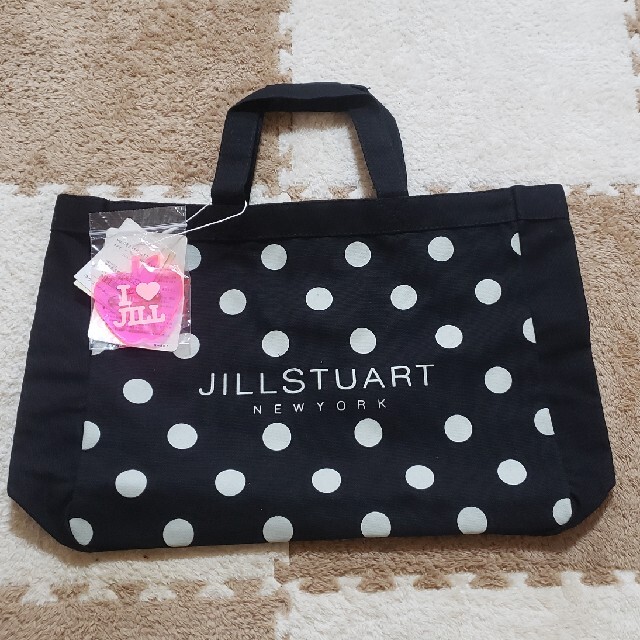 JILLSTUART NEWYORK(ジルスチュアートニューヨーク)の【期間限定】□在庫処分□ JILLSTUART ドット柄トートバッグ レディースのバッグ(トートバッグ)の商品写真