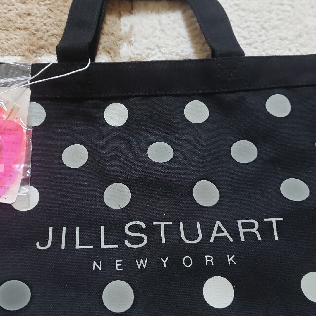 JILLSTUART NEWYORK(ジルスチュアートニューヨーク)の【期間限定】□在庫処分□ JILLSTUART ドット柄トートバッグ レディースのバッグ(トートバッグ)の商品写真