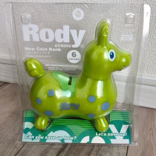 ロディ(Rody)の【Rody】新品◆ニューコインバンク ロディ 貯金箱 ライトグリーン (キャラクターグッズ)