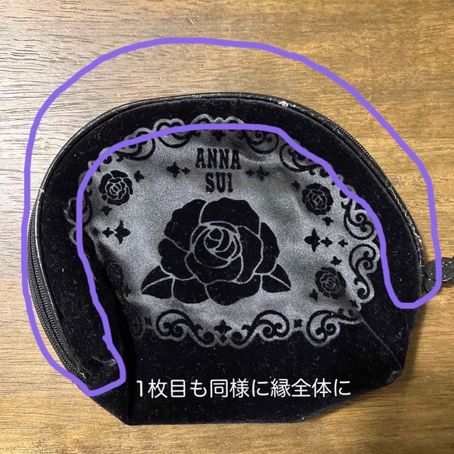 ANNA SUI(アナスイ)の未使用難あり　ANNA SUI ポーチ レディースのファッション小物(ポーチ)の商品写真