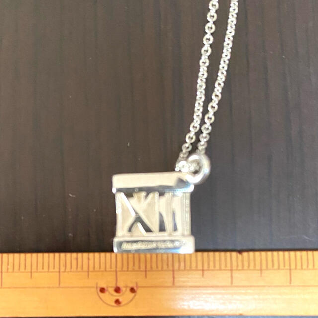 美品 ヴィンテージティファニー アトラスキューブ ネックレス 大きめ