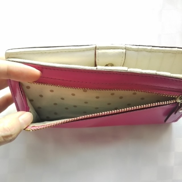 kate spade new york(ケイトスペードニューヨーク)の☆再値下げ♠️Kate spade new york♠️ケイトスペード 長財布 レディースのファッション小物(財布)の商品写真