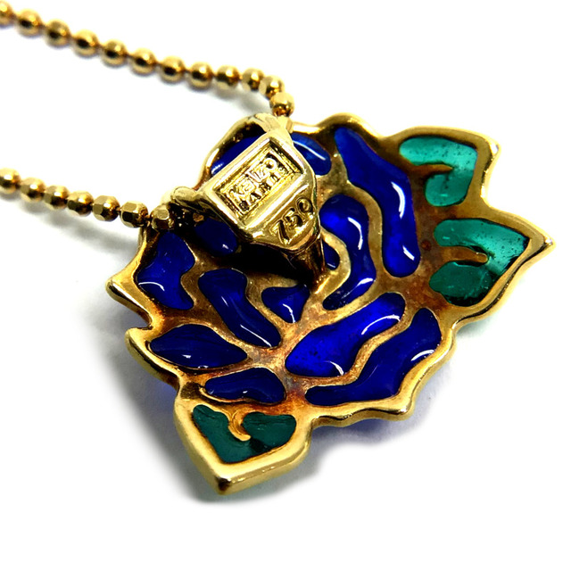 KENZO - ケンゾー KENZO フラワーモチーフ ネックレス ネックレス