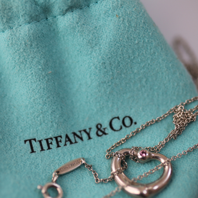 Tiffany & Co.(ティファニー)のティファニー　ネックレス　オープンハートお値下げ中 レディースのアクセサリー(ネックレス)の商品写真