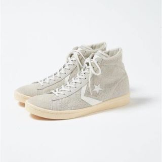 ノンネイティブ(nonnative)のコンバース×ノンネイティブ　プロレザーハイベージュ24(スニーカー)