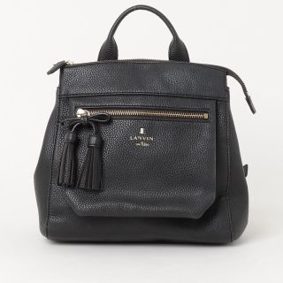 ランバンオンブルー(LANVIN en Bleu)のランバン＊ブラックバックパック(リュック/バックパック)