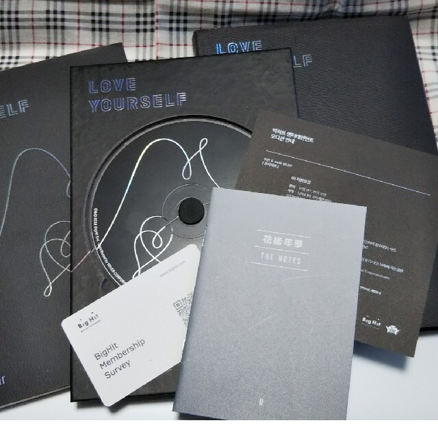 防弾少年団(BTS)(ボウダンショウネンダン)のBTS 防弾少年団 アルバム LOVE YOURSELF 轉 Tear Ｕ  エンタメ/ホビーのCD(K-POP/アジア)の商品写真