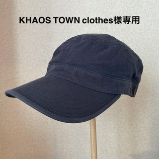 カシラ(CA4LA)のKHAOS TOWN clothes様専用　CA4LA ワークキャップ ネイビー(キャップ)