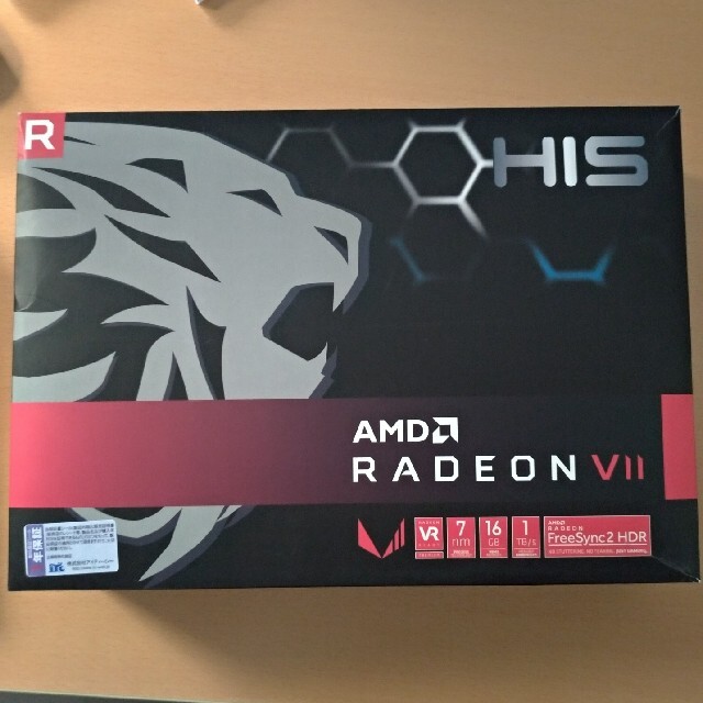 HIS AMD Radeon VII 16GPC/タブレット