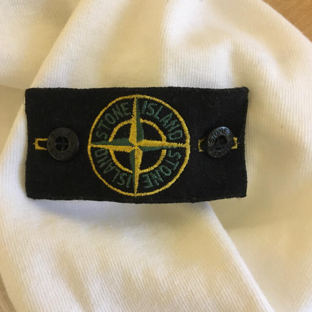 STONE ISLAND(ストーンアイランド)のストーンアイランド　ジップアップ　トラックジャケット　ホワイト メンズのトップス(スウェット)の商品写真