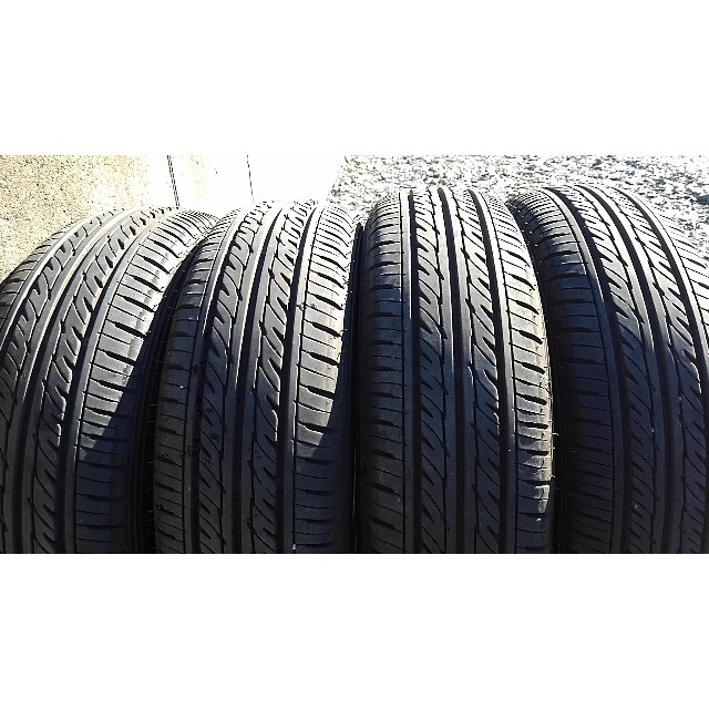 Goodyear(グッドイヤー)の155/65R13 夏タイヤホイールナットセット 自動車/バイクの自動車(タイヤ・ホイールセット)の商品写真