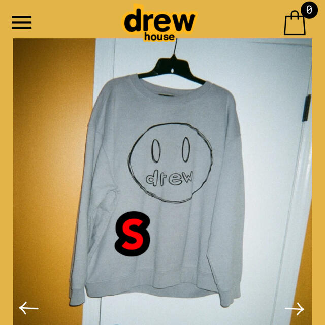 S sketch mascot crewneck - slate